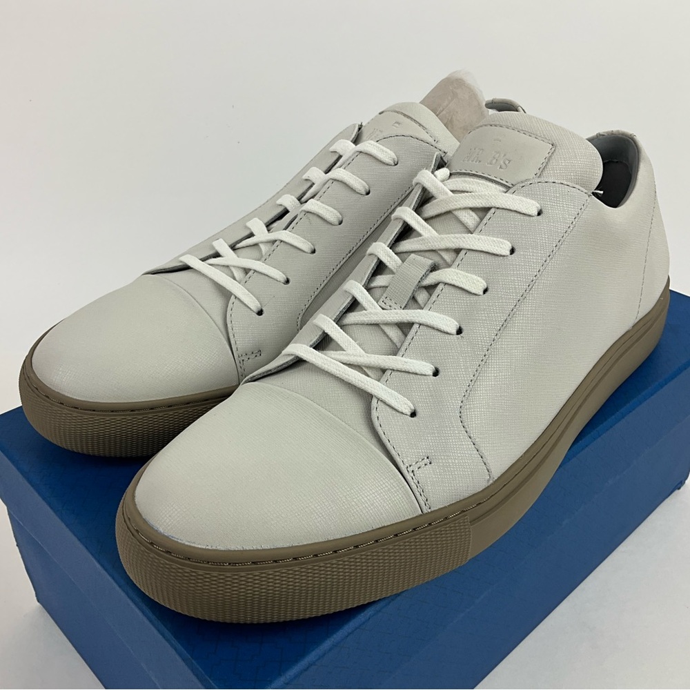Mr. B’s Gentleman’s Botique For Aldo Praressi White Shoes NIB